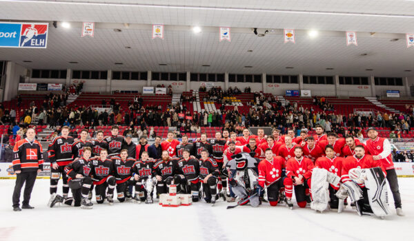 There was a hockey derby between JU and VŠTE